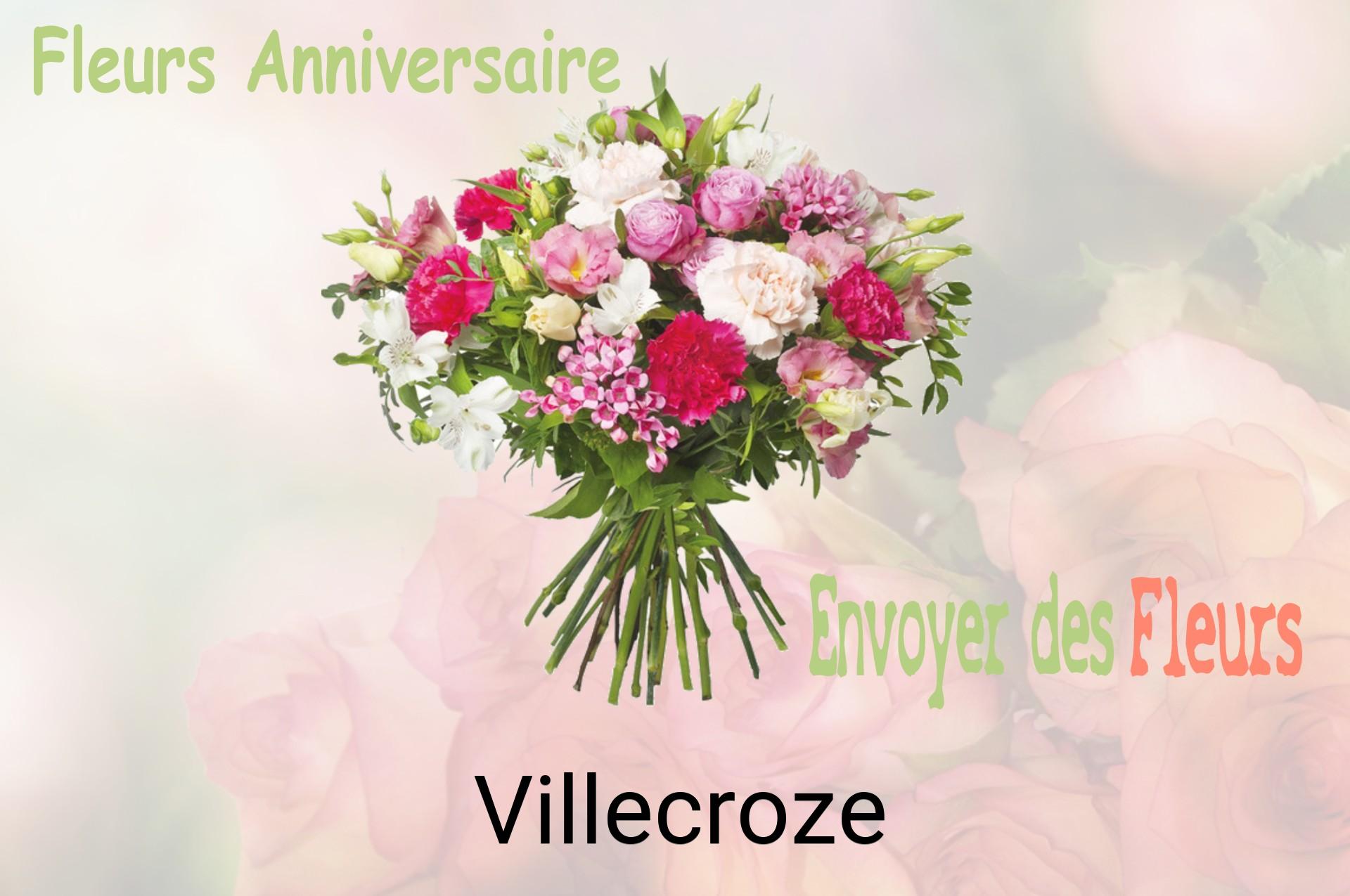 Bouquet de fleurs d’anniversaire livré à Villecroze