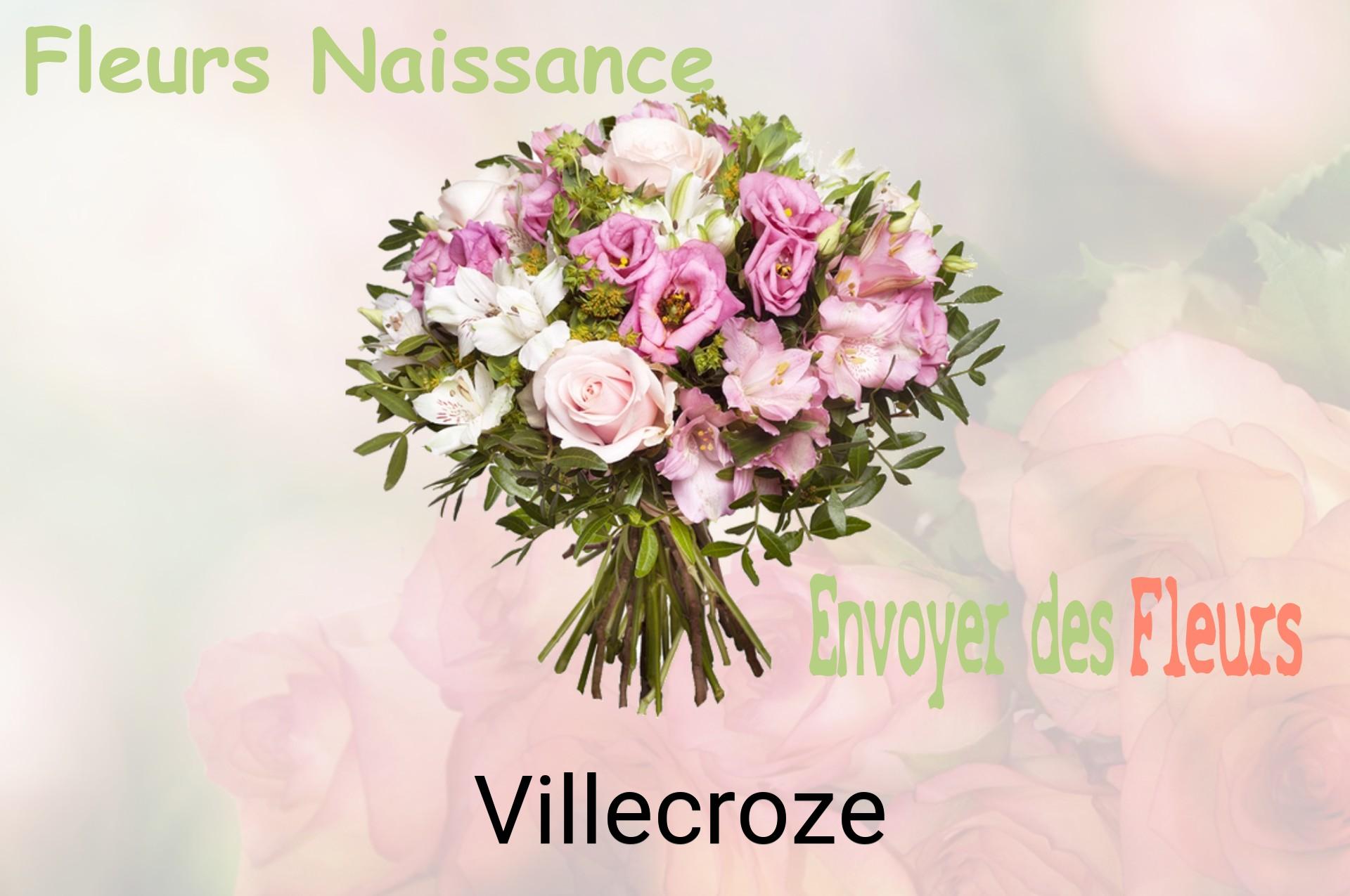 Bouquet de fleurs de naissance livré à Villecroze